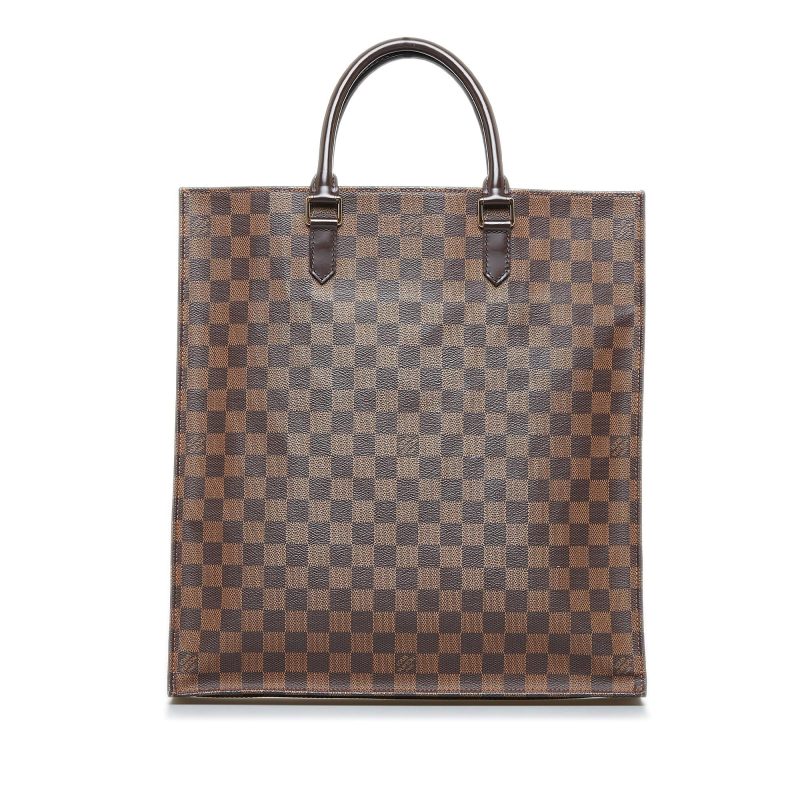 Louis Vuitton Damier Ebene Sac Plat (SHG-jiZN8H) - Image 2