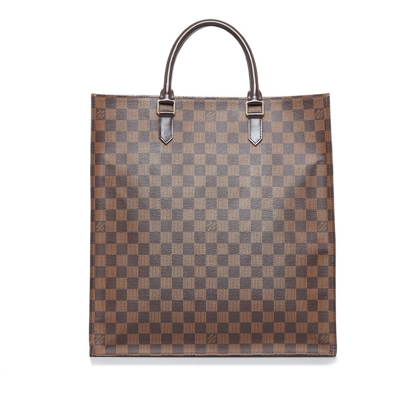 Louis Vuitton Damier Ebene Sac Plat (SHG-jiZN8H) - Image 8