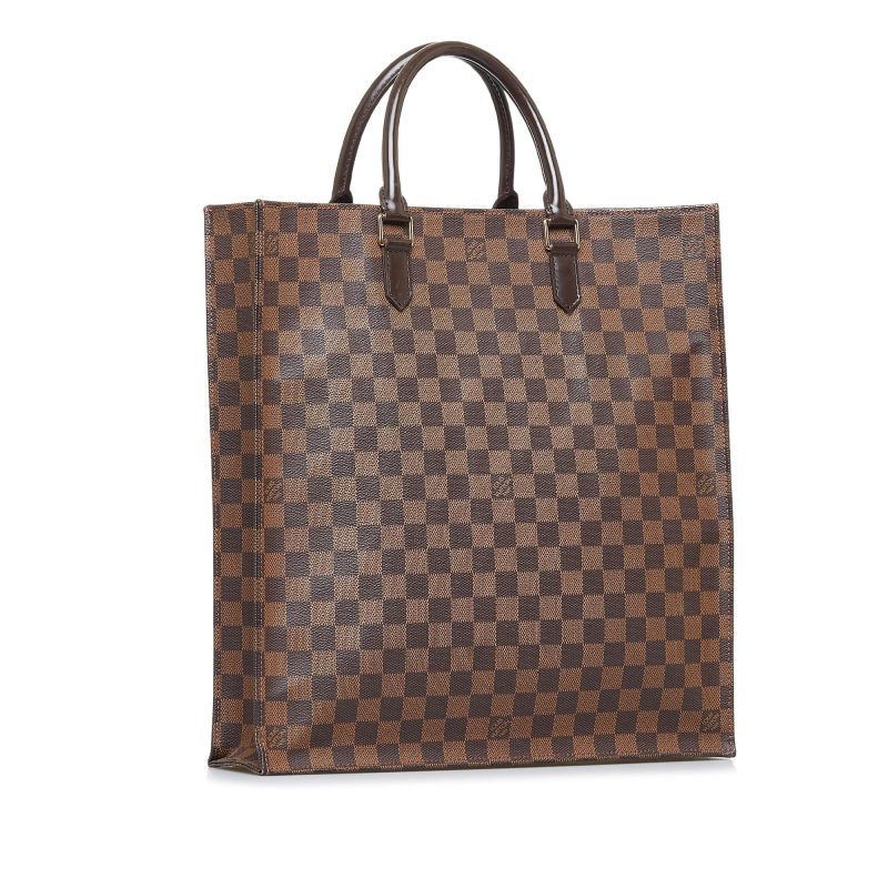 Louis Vuitton Damier Ebene Sac Plat (SHG-jiZN8H)
