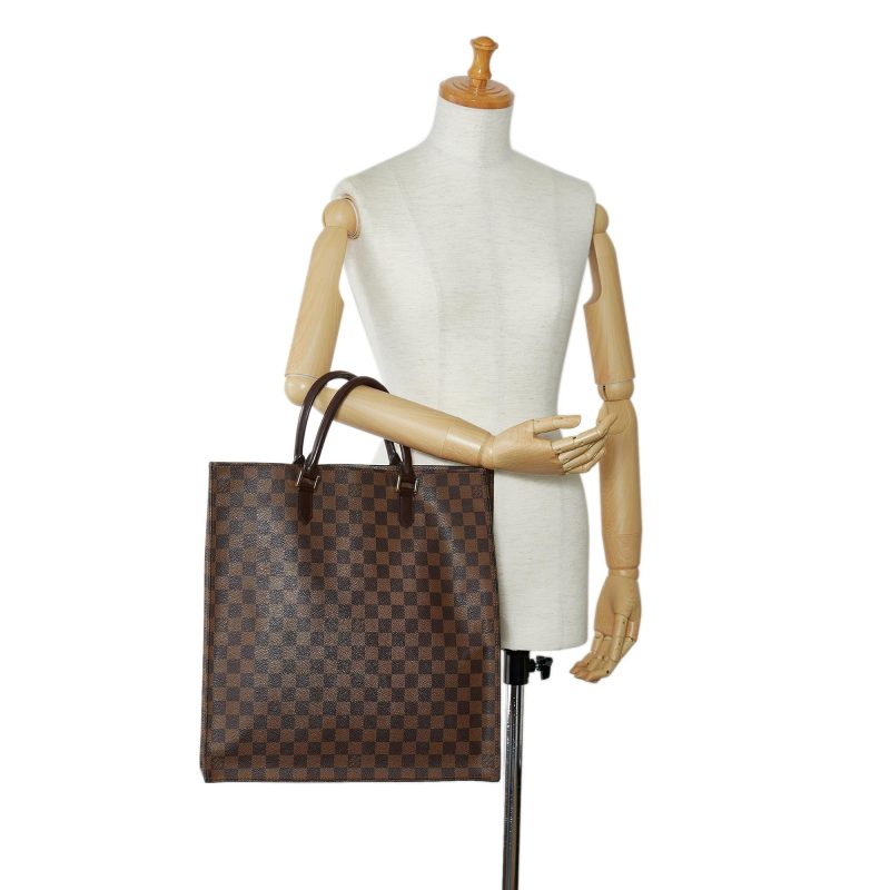 Louis Vuitton Damier Ebene Sac Plat (SHG-eXrlnV) - Image 4
