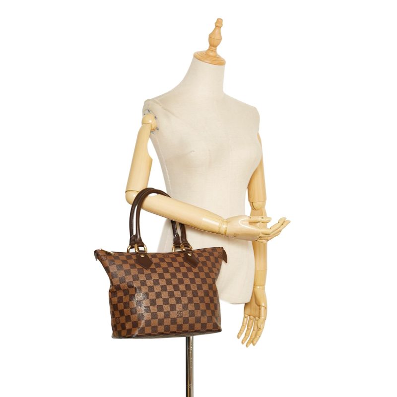 Louis Vuitton Damier Ebene Saleya PM (SHG-35883) - Image 4