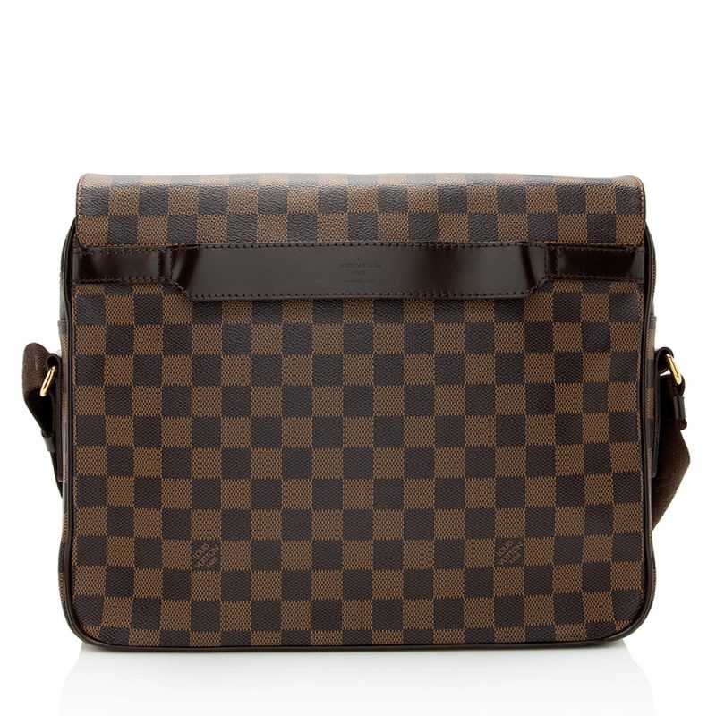 Louis Vuitton Damier Ebene Shelton MM Messenger Bag (SHF-21027) - Image 2