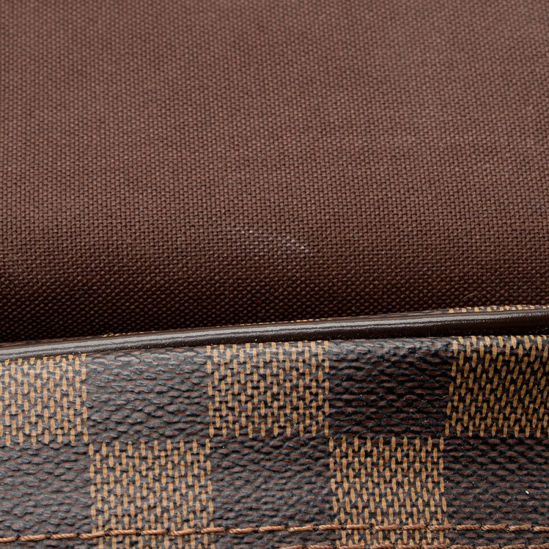 Louis Vuitton Damier Ebene Shelton MM Messenger Bag (SHF-21027) - Image 12