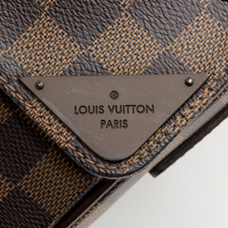 Louis Vuitton Damier Ebene Shelton MM Messenger Bag (SHF-21027) - Image 8