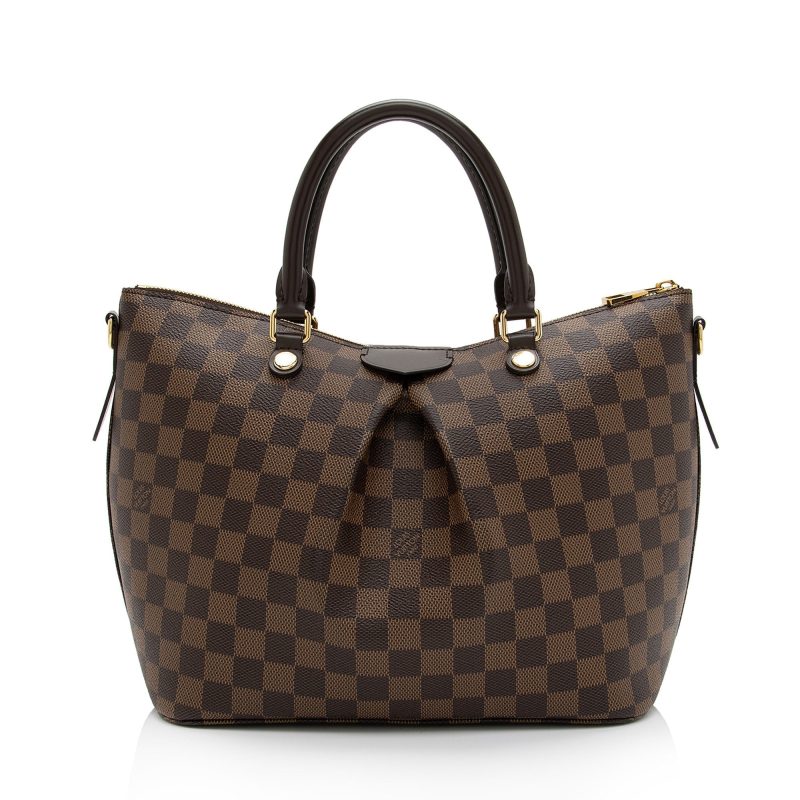 Louis Vuitton Damier Ebene Siena MM Satchel (SHF-nR9g3B) - Image 2
