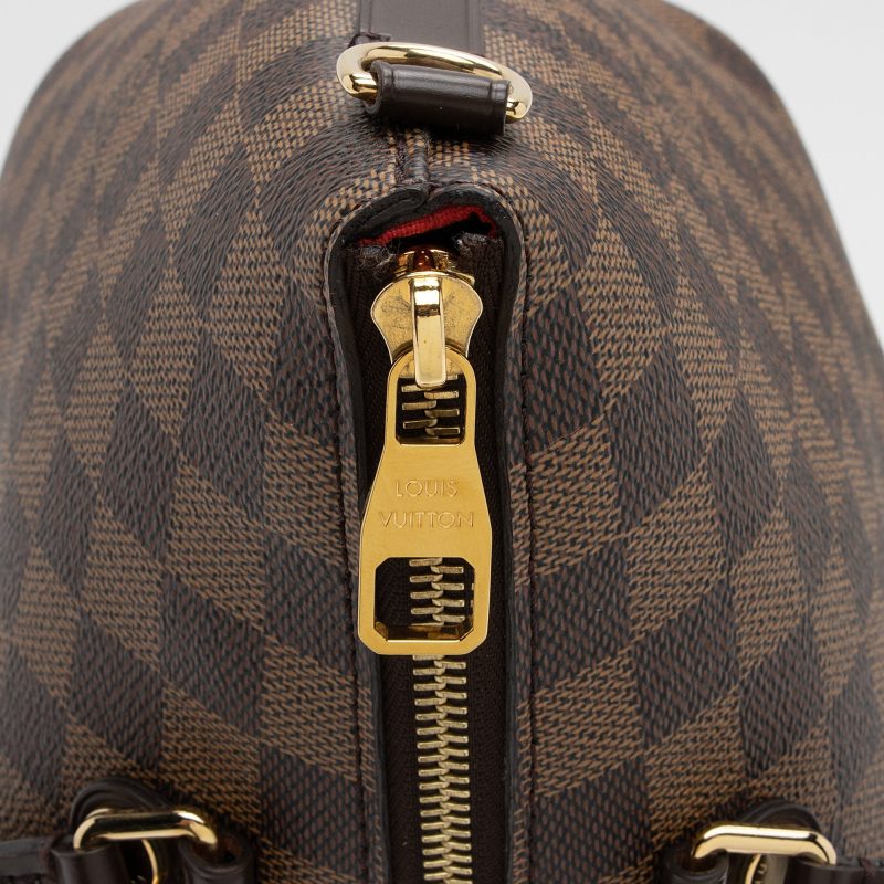 Louis Vuitton Damier Ebene Siena MM Satchel (SHF-nR9g3B) - Image 9