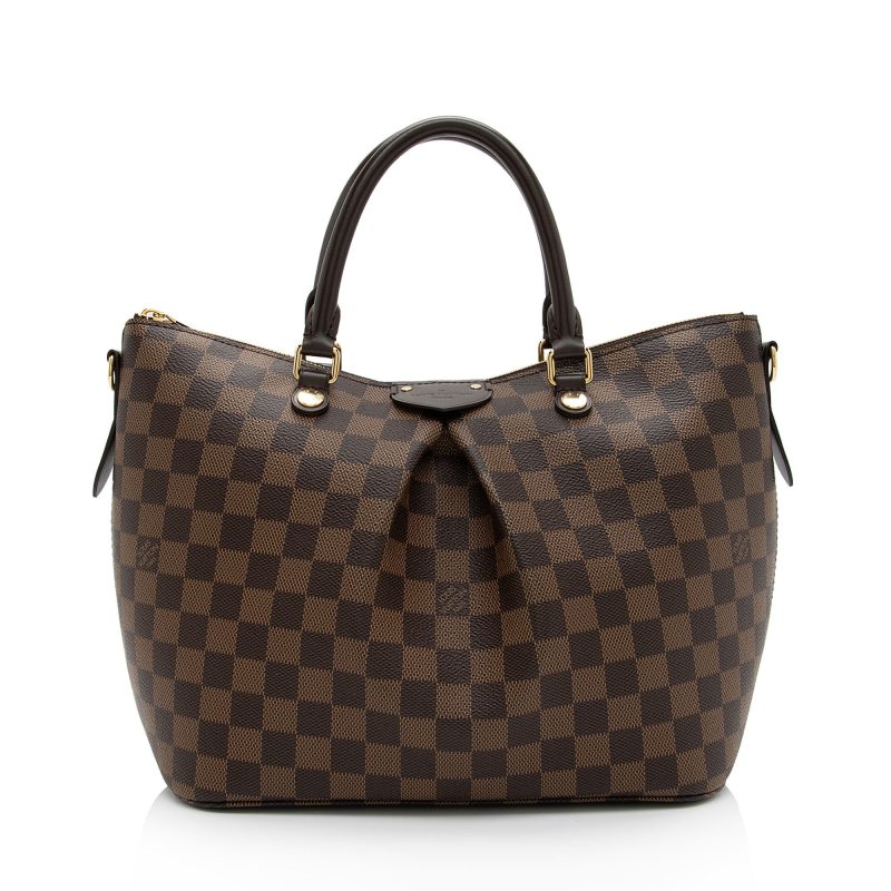 Louis Vuitton Damier Ebene Siena MM Satchel (SHF-nR9g3B) - Image 11