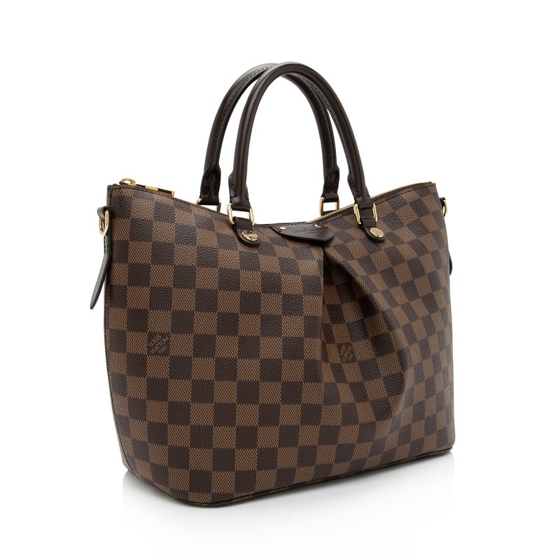 Louis Vuitton Damier Ebene Siena MM Satchel (SHF-nR9g3B)