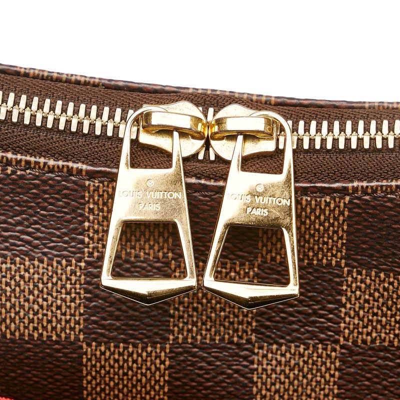 Louis Vuitton Damier Ebene South Bank Besace (SHG-34562) - Image 8