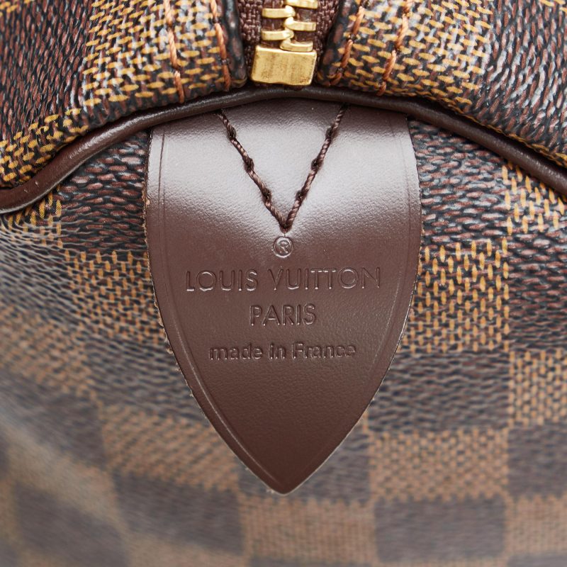Louis Vuitton Damier Ebene Speedy 25 (SHG-CJr4Wy) - Image 6