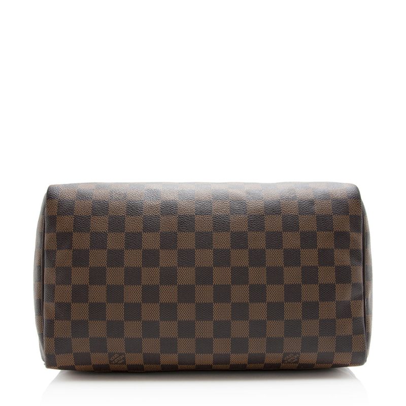 Louis Vuitton Damier Ebene Speedy 30 Satchel (SHF-20847) - Image 3