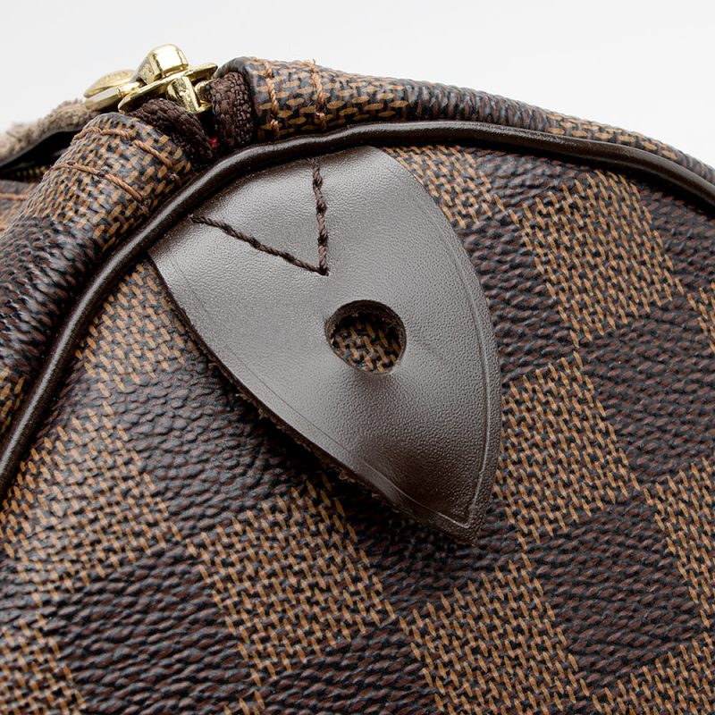 Louis Vuitton Damier Ebene Speedy 30 Satchel (SHF-20976) - Image 15