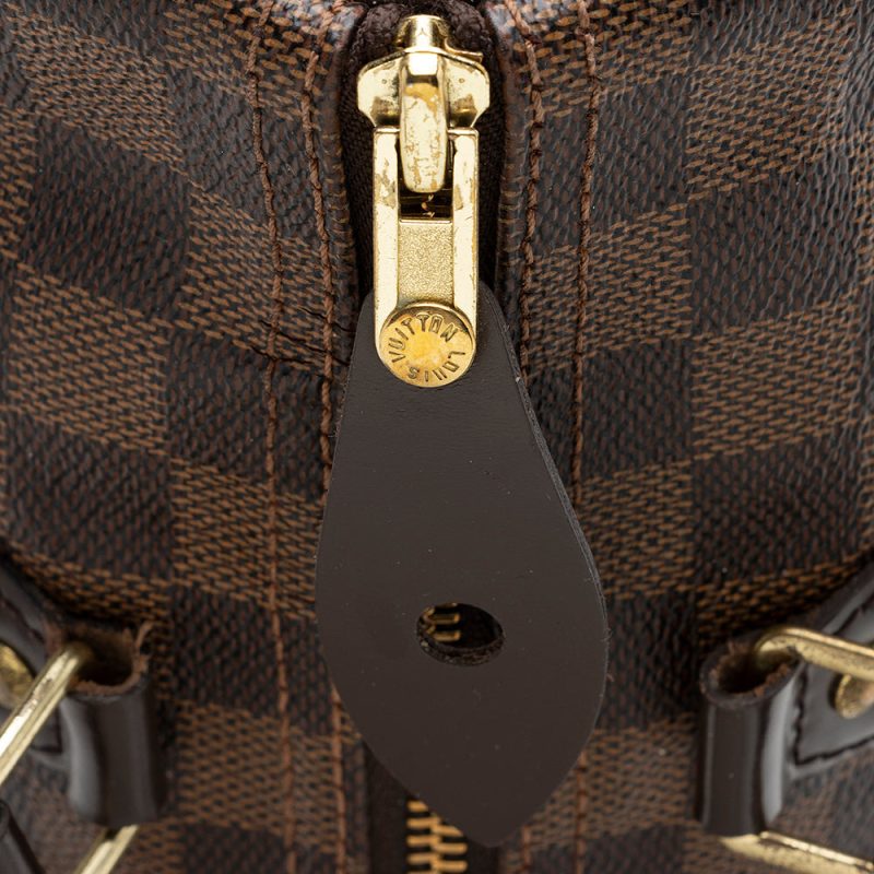 Louis Vuitton Damier Ebene Speedy 30 Satchel (SHF-21204) - Image 8