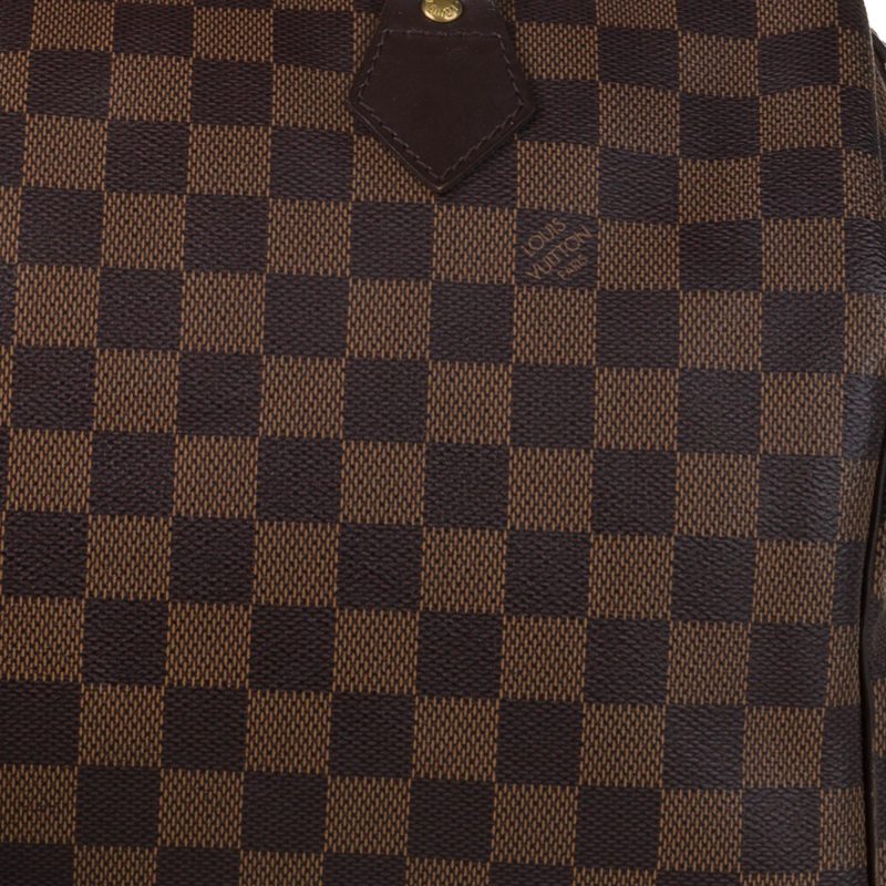Louis Vuitton Damier Ebene Speedy 30 (SHG-35537) - Image 11