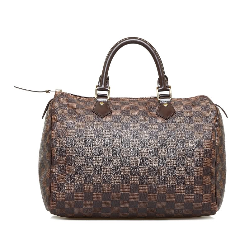 Louis Vuitton Damier Ebene Speedy 30 (SHG-p0ig8B) - Image 2