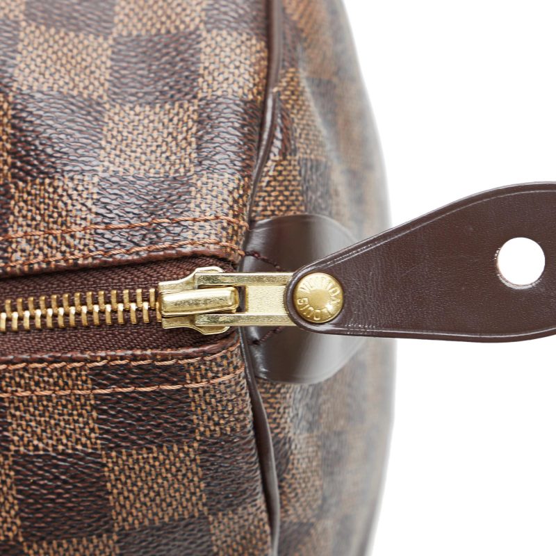 Louis Vuitton Damier Ebene Speedy 30 (SHG-p0ig8B) - Image 8