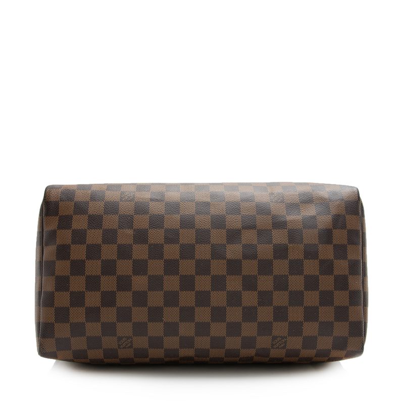 Louis Vuitton Damier Ebene Speedy 35 Satchel (SHF-22618) - Image 3