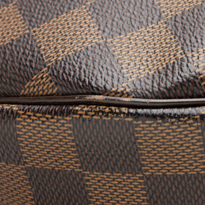 Louis Vuitton Damier Ebene Speedy 35 Satchel (SHF-22618) - Image 16