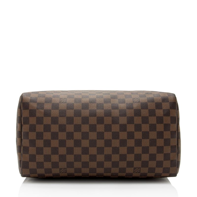 Louis Vuitton Damier Ebene Speedy 35 Satchel (SHF-ornY4j) - Image 3