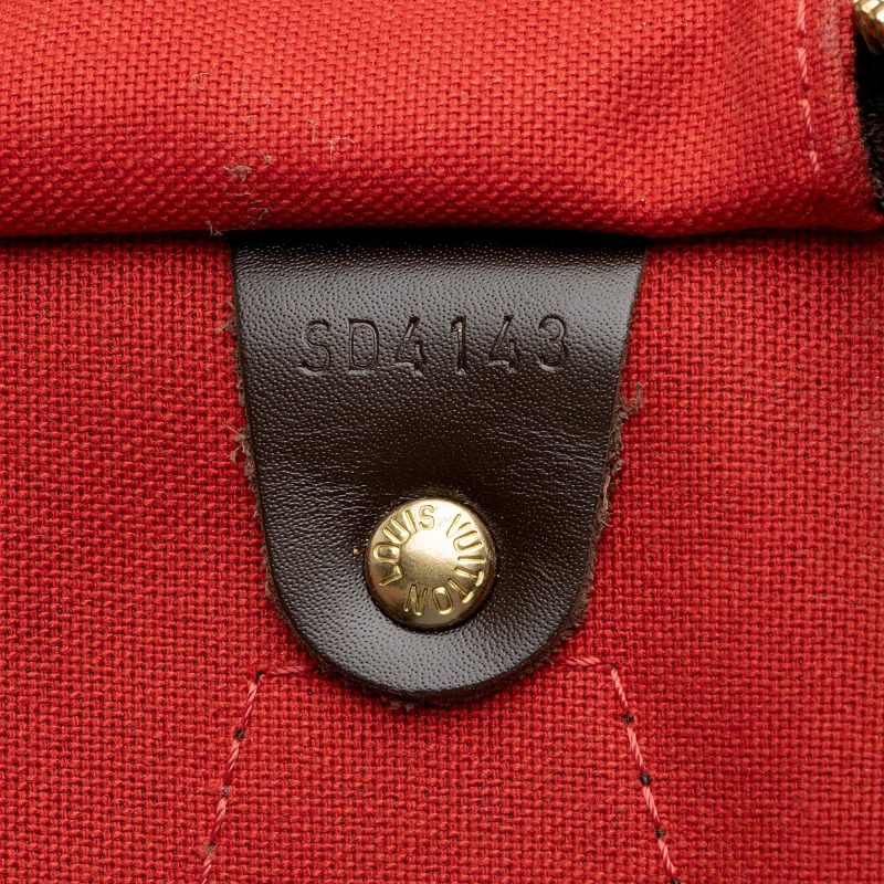Louis Vuitton Damier Ebene Speedy 35 Satchel (SHF-ornY4j) - Image 5