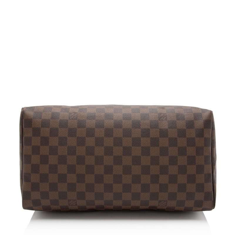 Louis Vuitton Damier Ebene Speedy 35 Satchel (SHF-Gl4EF7) - Image 3