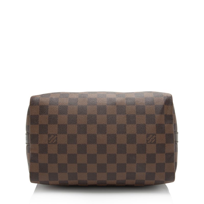 Louis Vuitton Damier Ebene Speedy Bandouliere 25 Satchel (SHF-aX43Y9) - Image 3