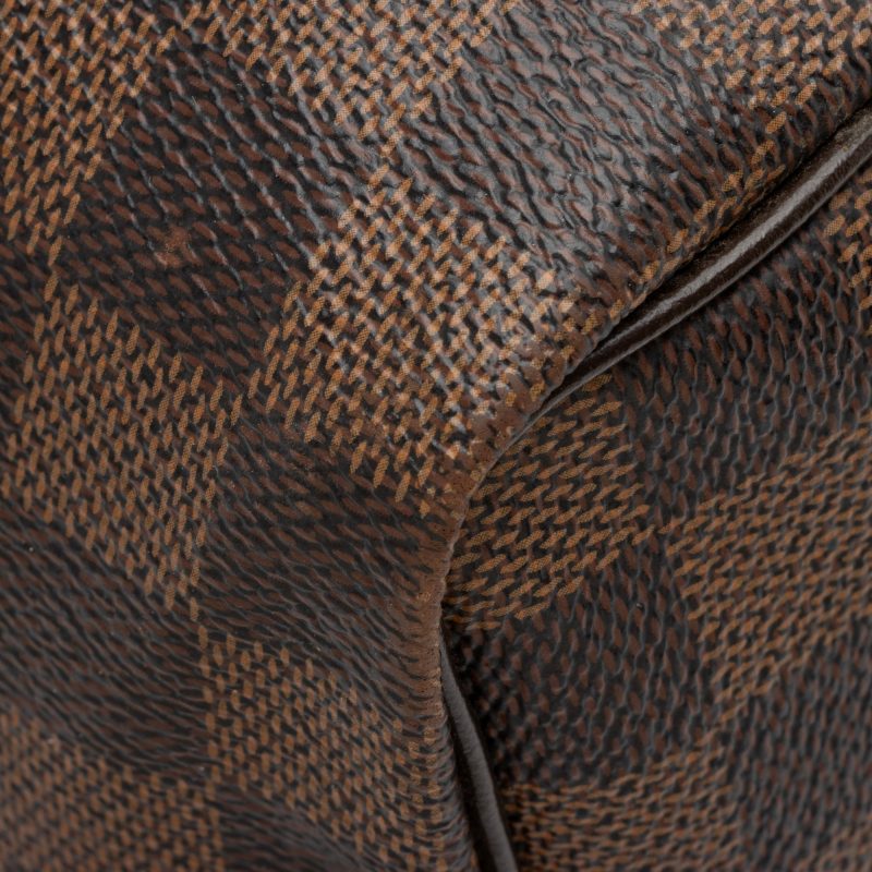 Louis Vuitton Damier Ebene Speedy Bandouliere 25 Satchel (SHF-aX43Y9) - Image 13