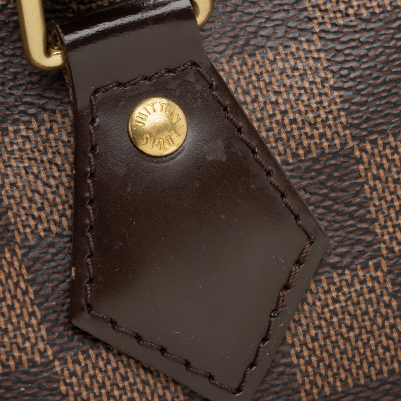 Louis Vuitton Damier Ebene Speedy Bandouliere 25 Satchel (SHF-aX43Y9) - Image 15