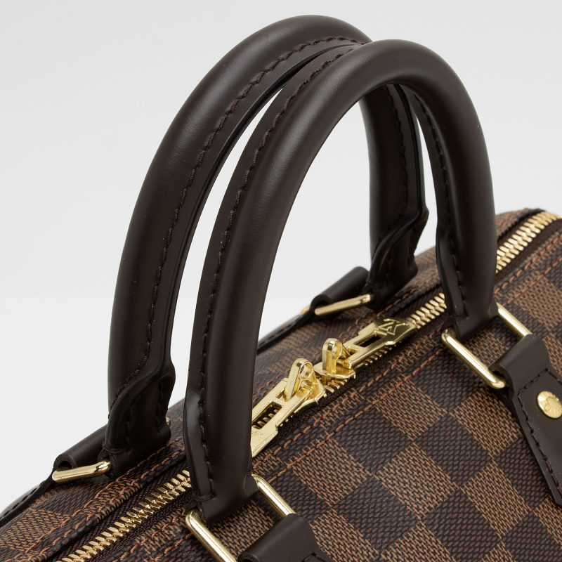 Louis Vuitton Damier Ebene Speedy Bandouliere 25 Satchel (SHF-G4jOep) - Image 9