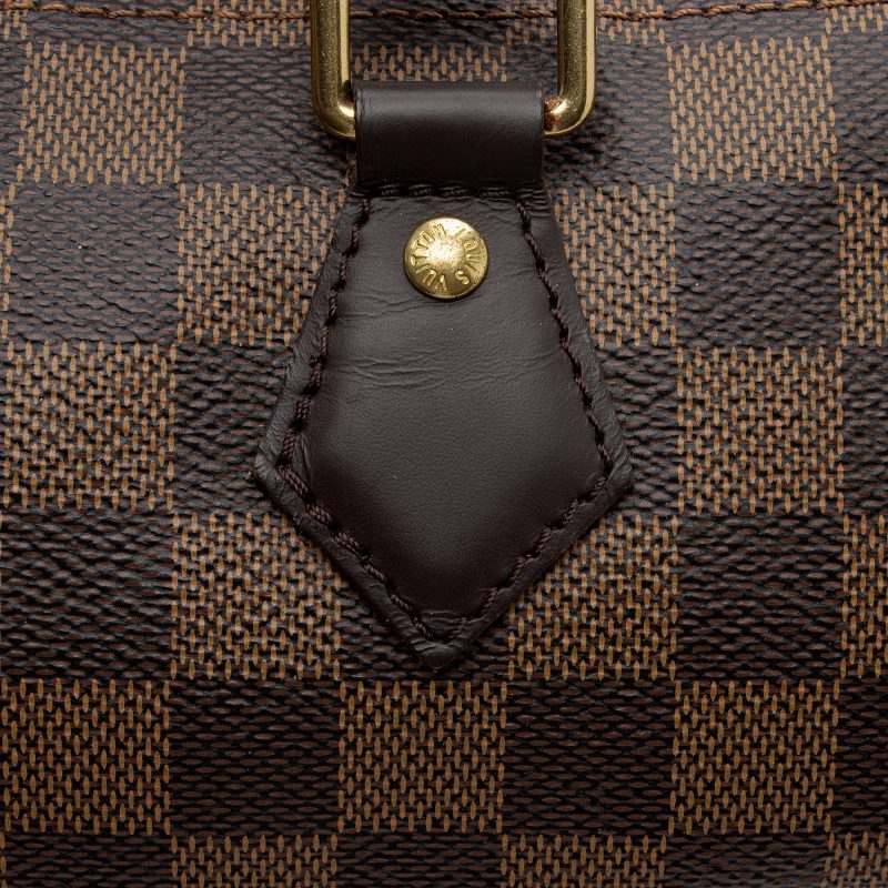 Louis Vuitton Damier Ebene Speedy Bandouliere 25 Satchel (SHF-El704A) - Image 12