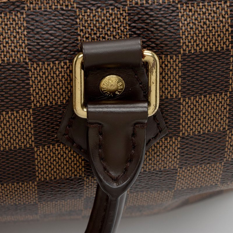 Louis Vuitton Damier Ebene Speedy Bandouliere 25 Satchel (SHF-El704A) - Image 14