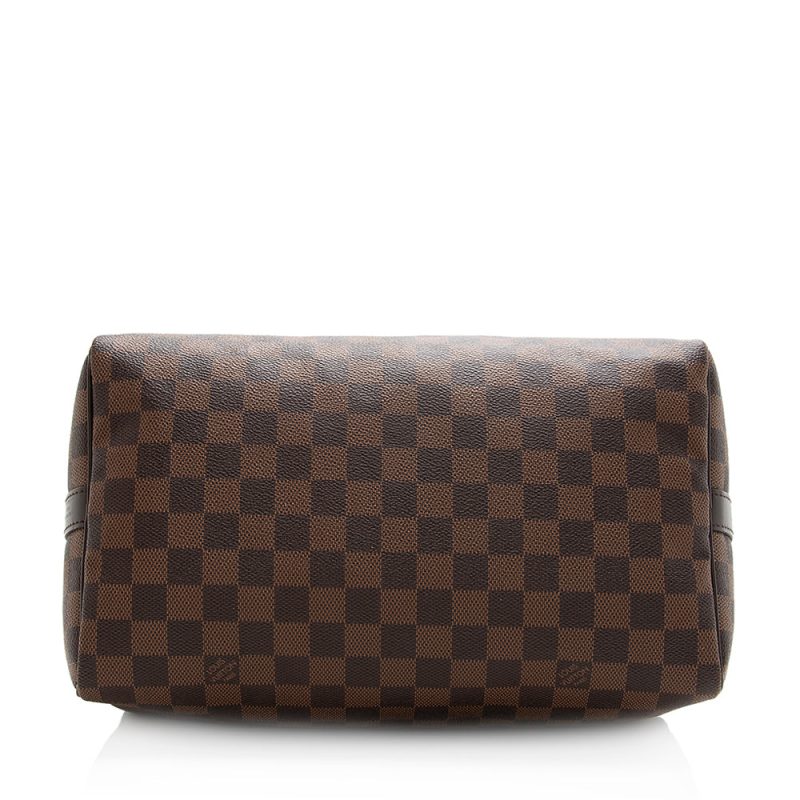 Louis Vuitton Damier Ebene Speedy Bandouliere 30 Satchel (SHF-20725) - Image 3