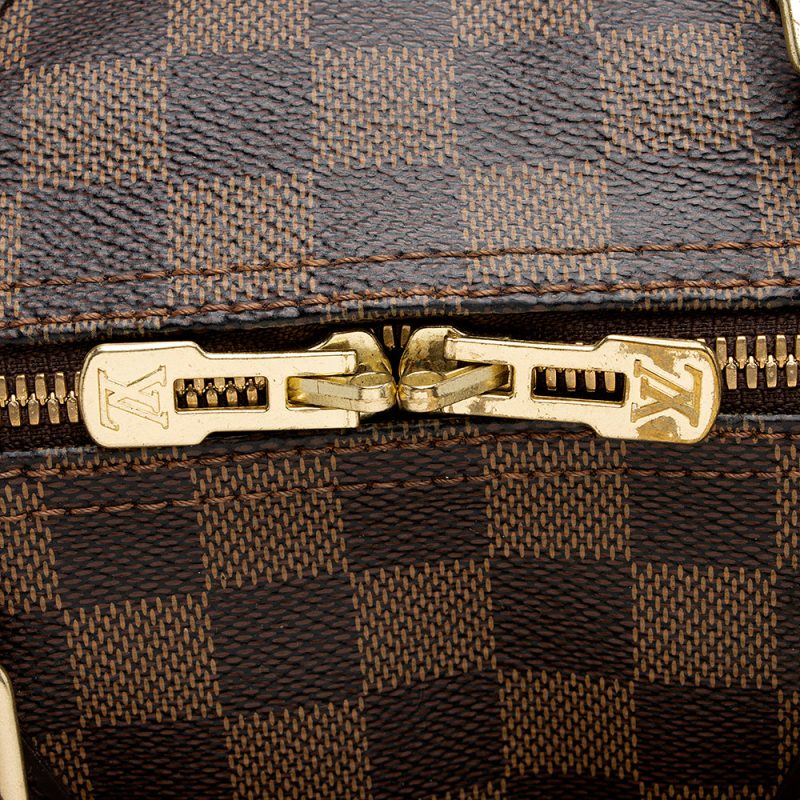 Louis Vuitton Damier Ebene Speedy Bandouliere 30 Satchel (SHF-21143) - Image 14
