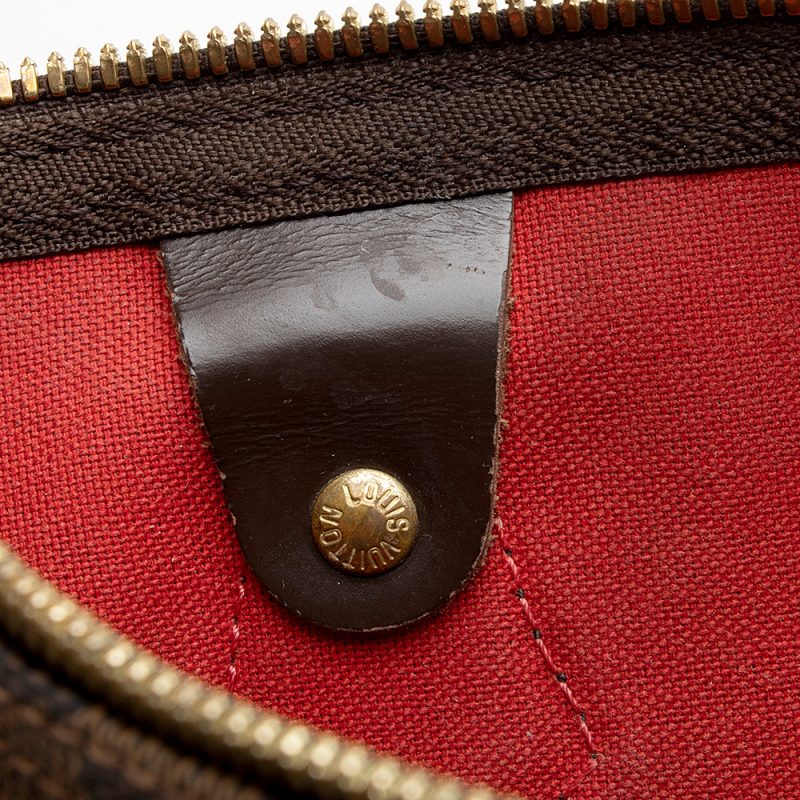 Louis Vuitton Damier Ebene Speedy Bandouliere 30 Satchel (SHF-21423) - Image 14