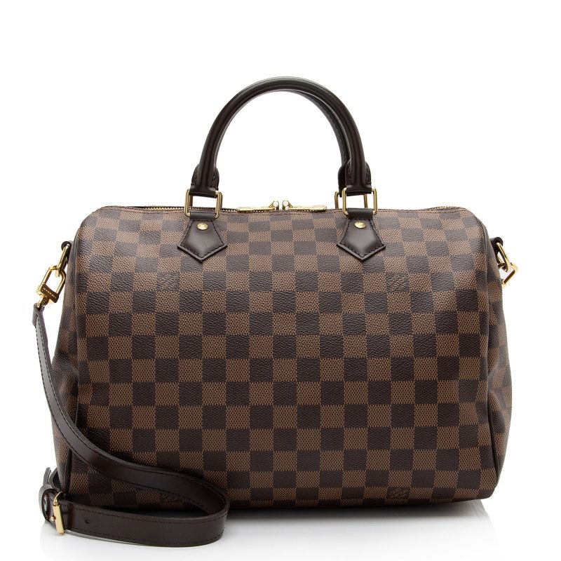 Louis Vuitton Damier Ebene Speedy Bandouliere 30 Satchel (SHF-jMwGuO) - Image 20