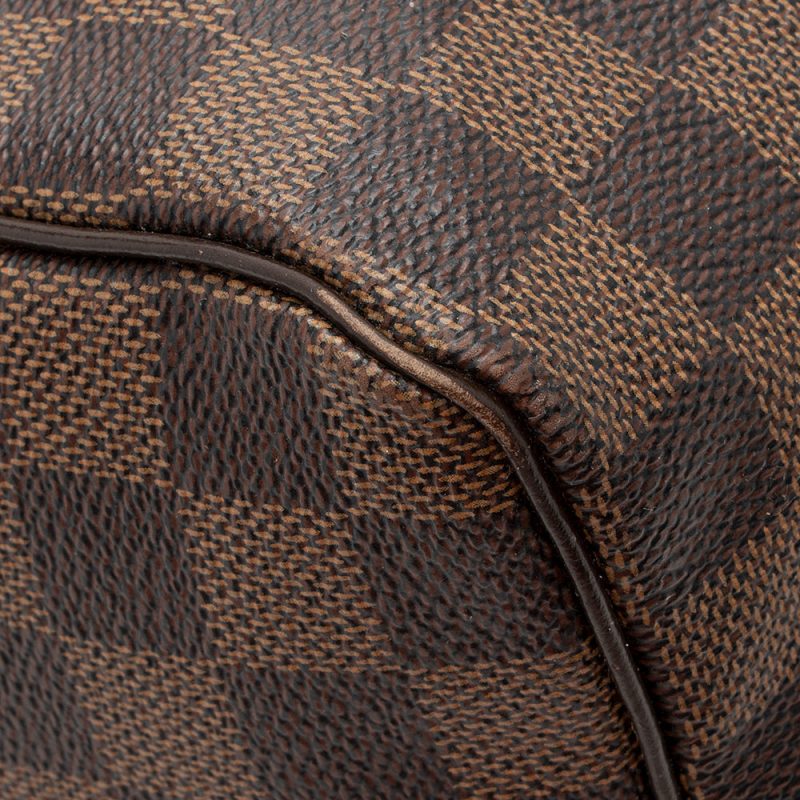 Louis Vuitton Damier Ebene Speedy Bandouliere 35 Satchel (SHF-20751) - Image 13