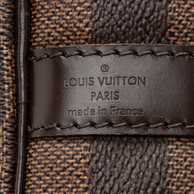 Louis Vuitton Damier Ebene Speedy Bandouliere 35 Satchel (SHF-20751) - Image 7