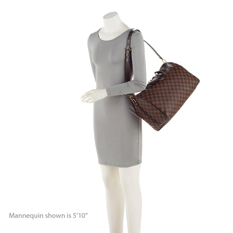 Louis Vuitton Damier Ebene Speedy Bandouliere 35 Satchel (SHF-20751) - Image 4