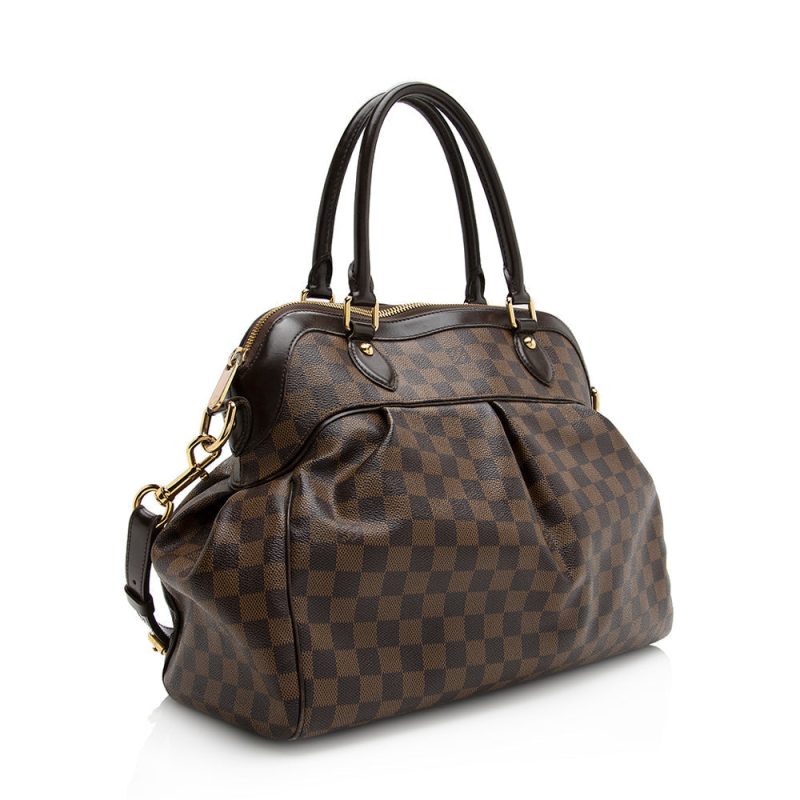 Louis Vuitton Damier Ebene Trevi GM Satchel (SHF-21601)