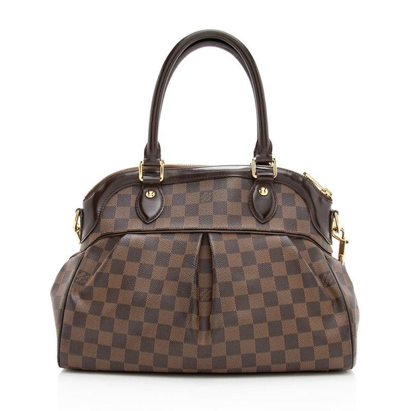 Louis Vuitton Damier Ebene Trevi PM Satchel (SHF-19000) - Image 2