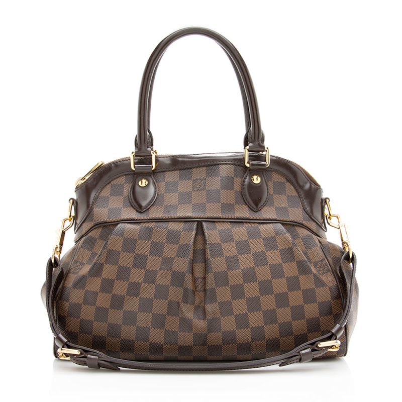 Louis Vuitton Damier Ebene Trevi PM Satchel (SHF-19000) - Image 15