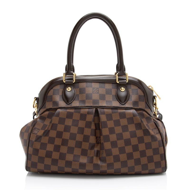 Louis Vuitton Damier Ebene Trevi PM Satchel (SHF-23594) - Image 2