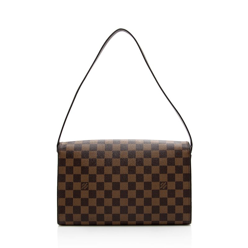 Louis Vuitton Damier Ebene Tribeca Long Shoulder Bag (SHF-16116) - Image 2