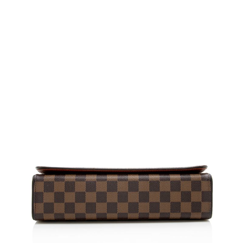Louis Vuitton Damier Ebene Tribeca Long Shoulder Bag (SHF-16116) - Image 3