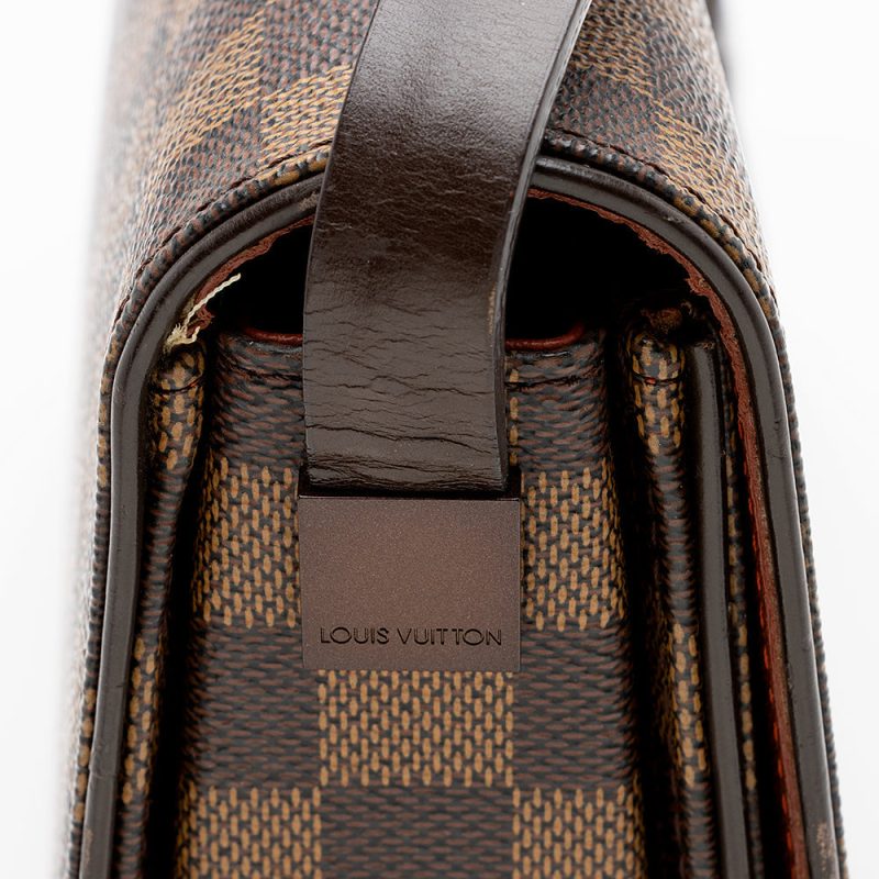 Louis Vuitton Damier Ebene Tribeca Long Shoulder Bag (SHF-16116) - Image 13