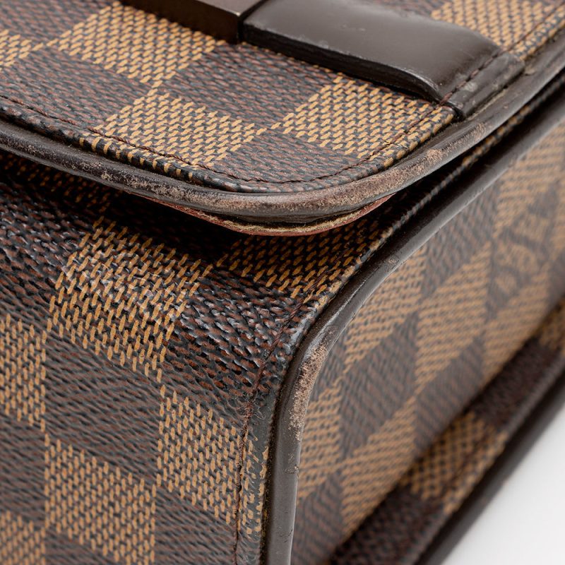 Louis Vuitton Damier Ebene Tribeca Long Shoulder Bag (SHF-16116) - Image 14