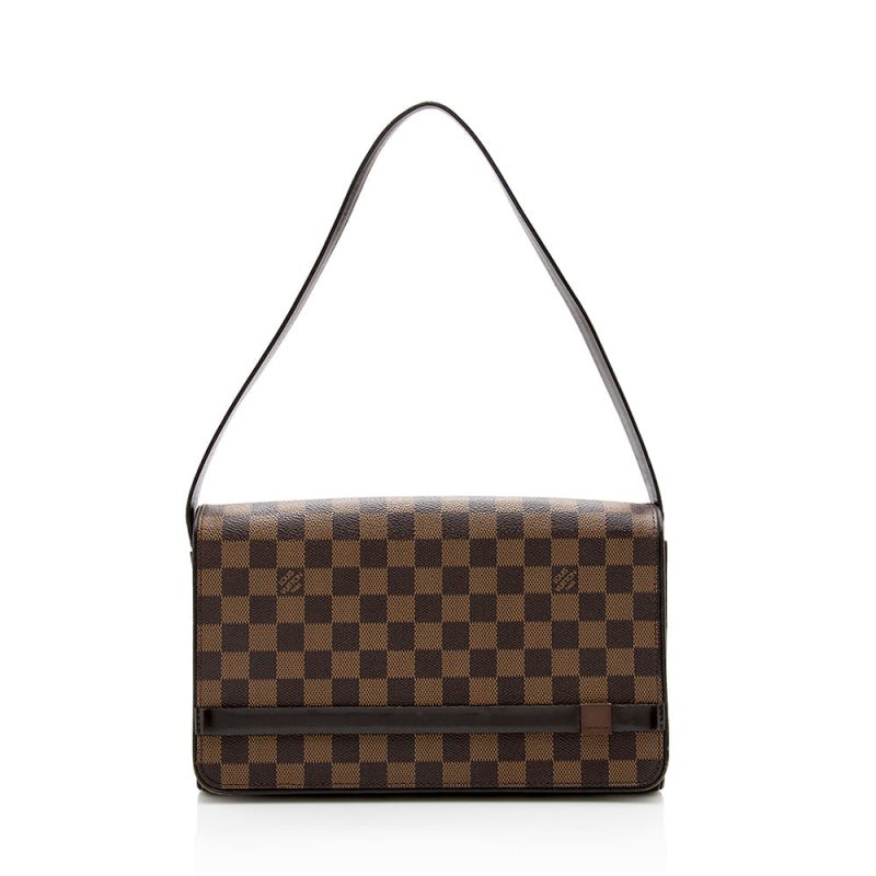Louis Vuitton Damier Ebene Tribeca Long Shoulder Bag (SHF-16116) - Image 17
