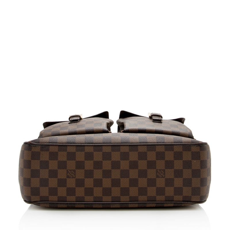 Louis Vuitton Damier Ebene Uzes Tote (SHF-16267) - Image 3