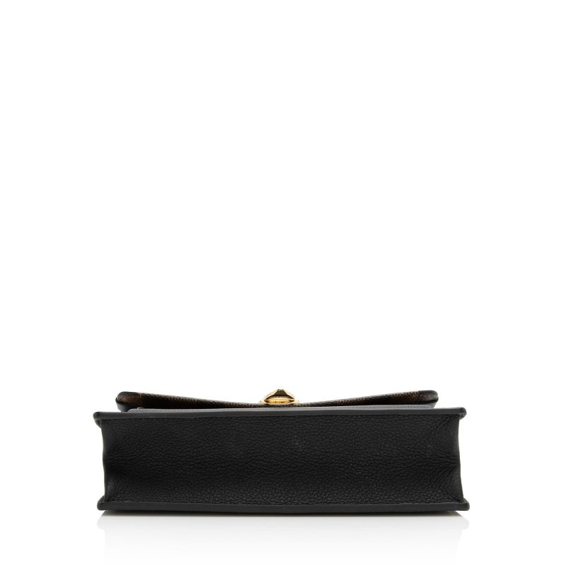 Louis Vuitton Damier Ebene Vavin Chain Wallet (SHF-Q7lkzh) - Image 3