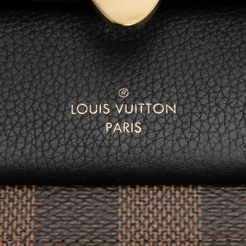 Louis Vuitton Damier Ebene Vavin Chain Wallet (SHF-Q7lkzh) - Image 7
